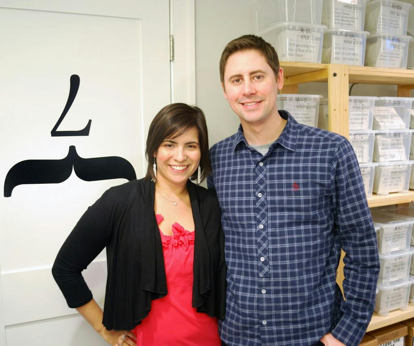 Joel and Lauren Gryniewski, LOUIE Award winners