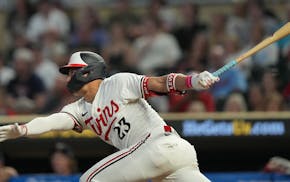 The Twins' Royce Lewis was hitless this season entering Saturday's game, but he's determined to take a confident approach.