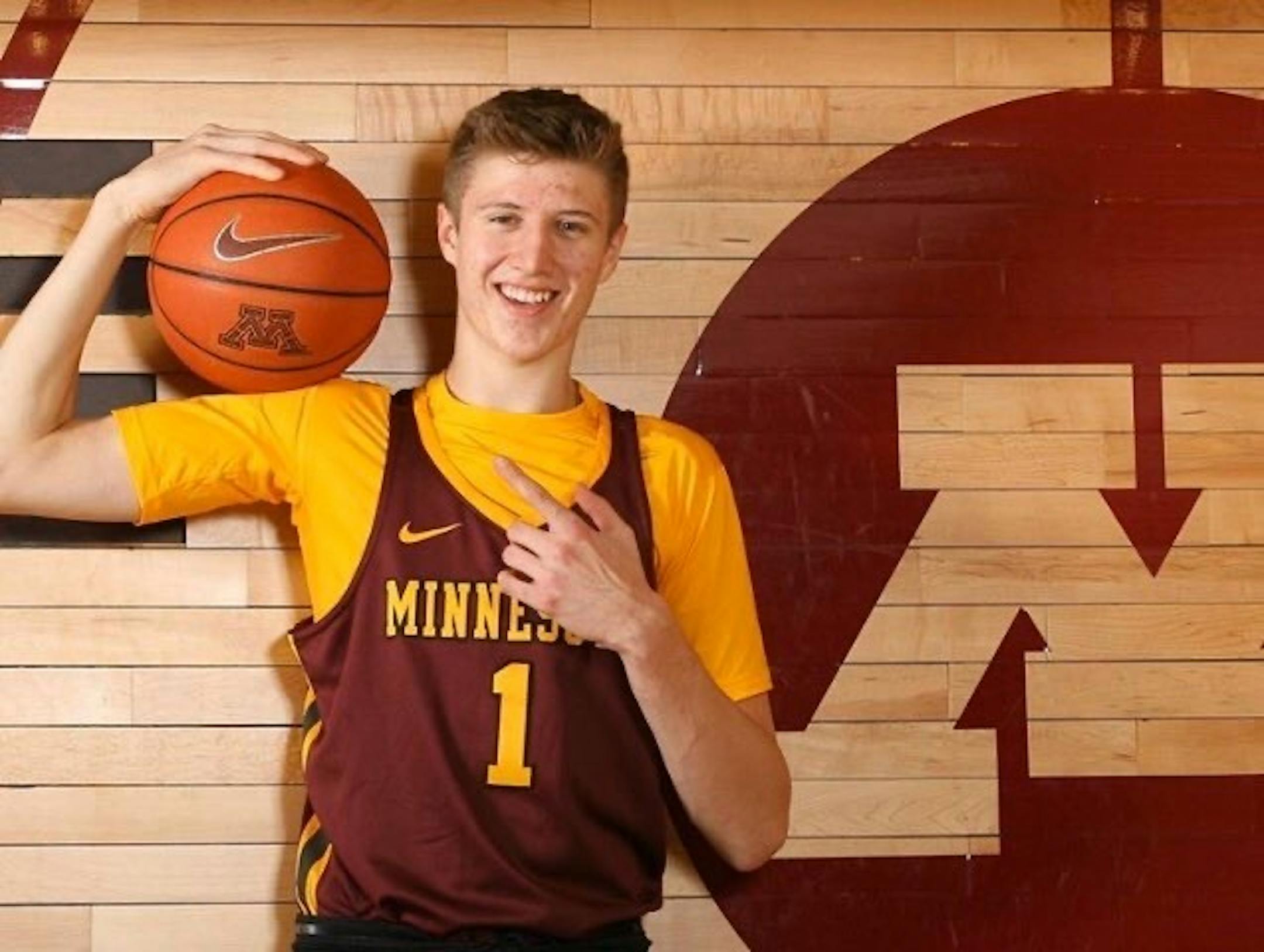 Alexandria native Treyton Thompson became the first Minnesotan to commit to Richard Pitino and the Gophers as a high school junior since former Cretin-Derham Hall standout Daniel Oturu three years ago.