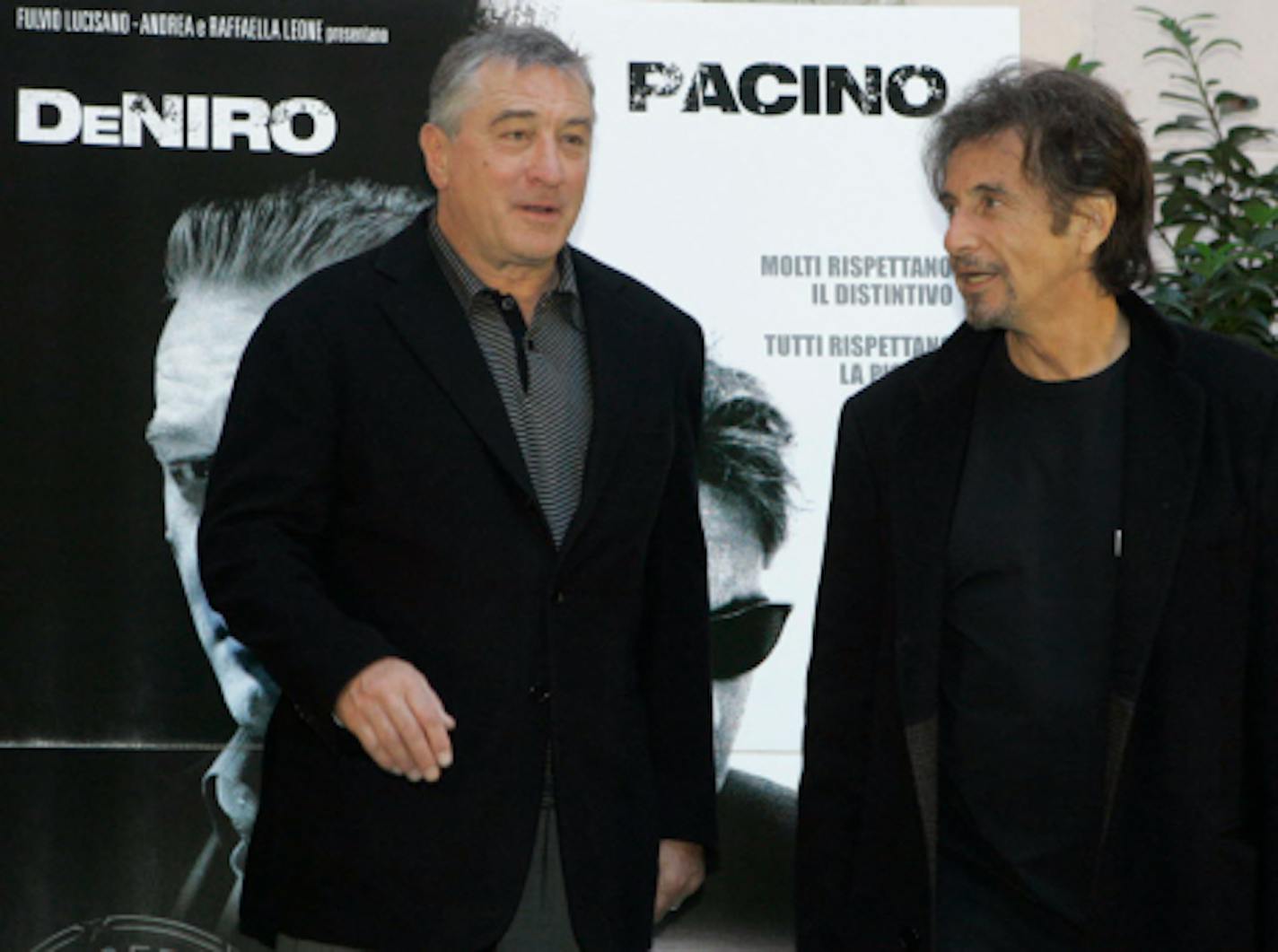 De Niro and Pacino, the new Martin and Sinatra? Photo: AP