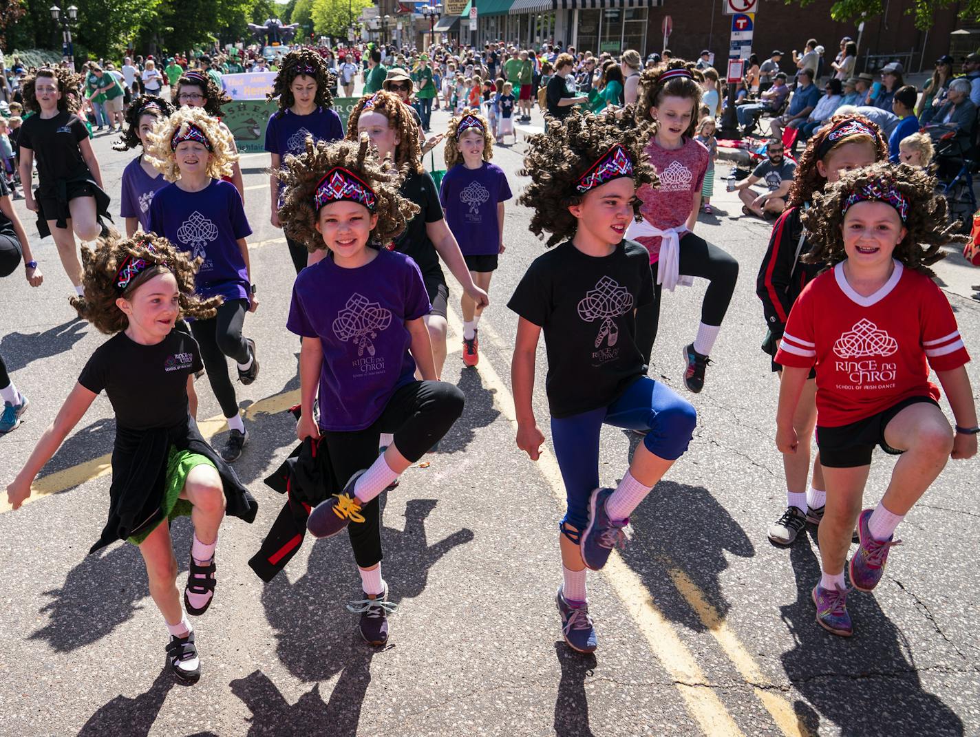 The Rince Na Chroi Irish Dancers performed in the Grand Old Day 2019 Parade in June.