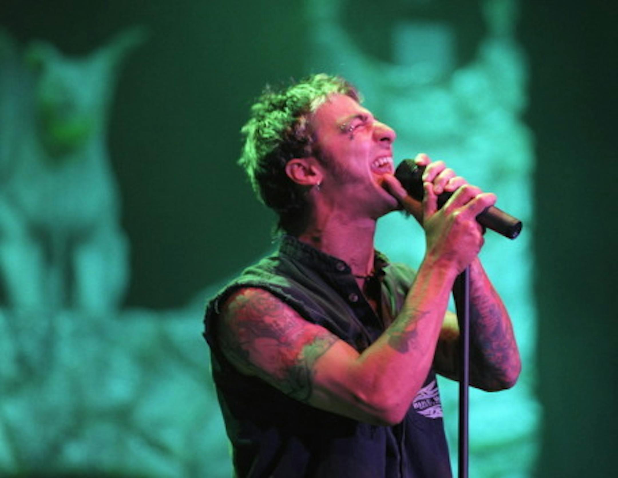 Godsmack's Sully Erna. / Photo by Tom Sweeney, Star Tribune