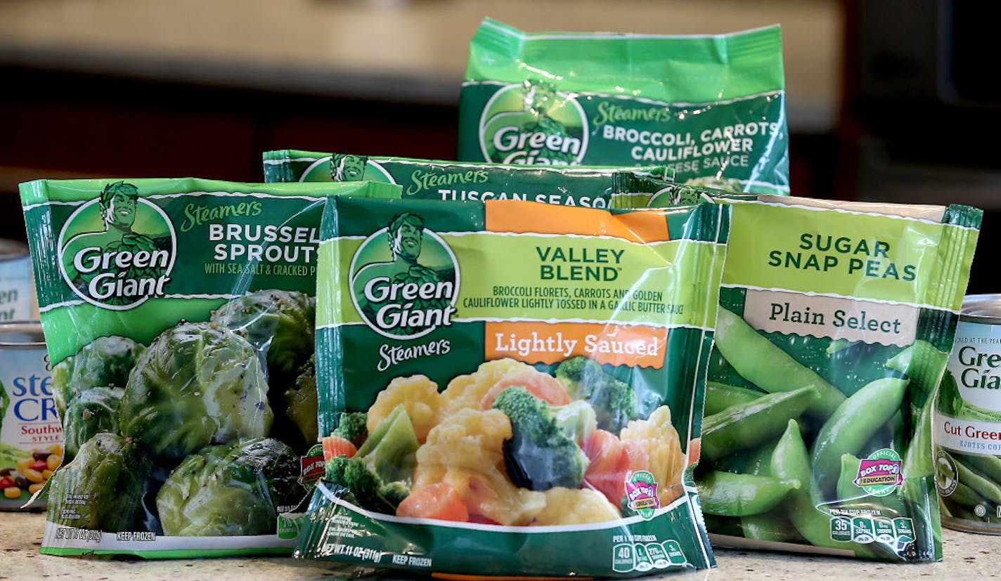 New Green Giant products coming out in May, Wednesday, March 26, 2015 in Golden Valley, MN. ] (ELIZABETH FLORES/STAR TRIBUNE) ELIZABETH FLORES &#x2022; eflores@startribune.com