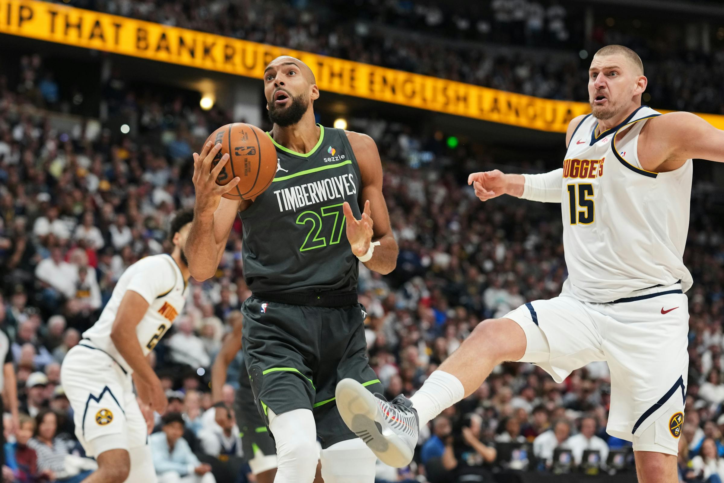 Jaden Mcdaniels praises Rudy Gobert after Timberwolves’ Game 1 loss