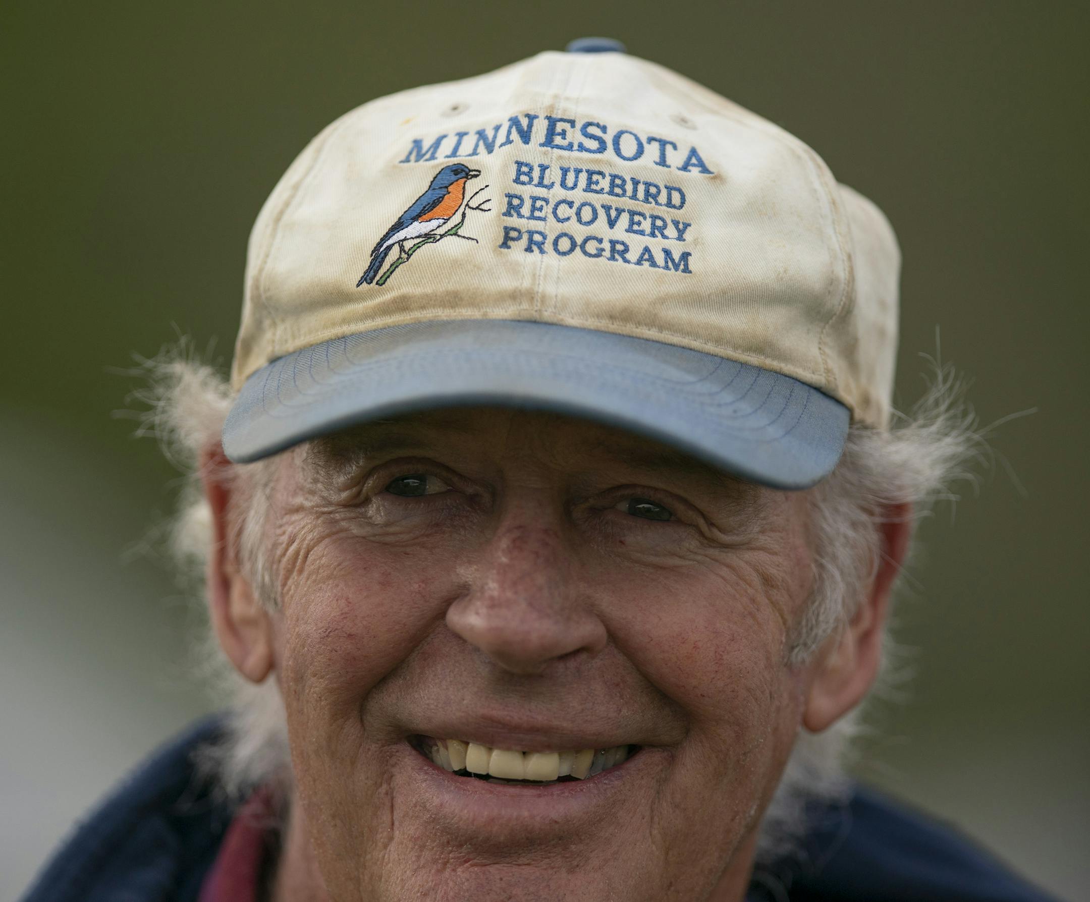 Keith Radel of Faribault while checking Bluebird nesting boxes he maintains. ] JEFF WHEELER • jeff.wheeler@startribune.com Keith Radel of Faribault maintains a 50-mile trail of 175 pairs of nesting boxes in an effort to help the once robust Bluebird population recover. With his help and organizations like the Bluebird Recovery Program, the elusive species have made a remarkable comeback in Rice County in the last 40 years.