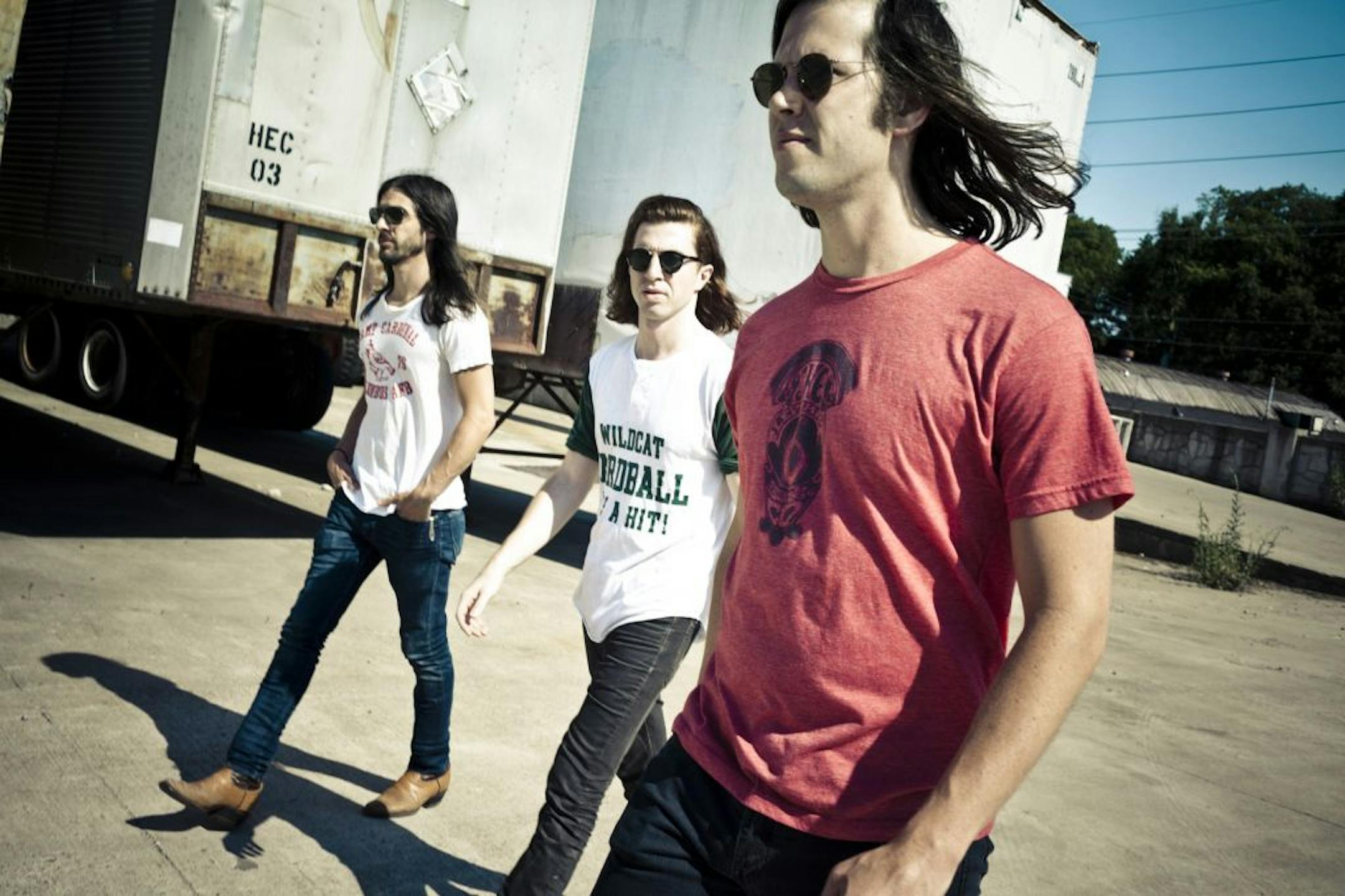 Photo by Joshua Black Wilkins; Publicity photo of The Whigs