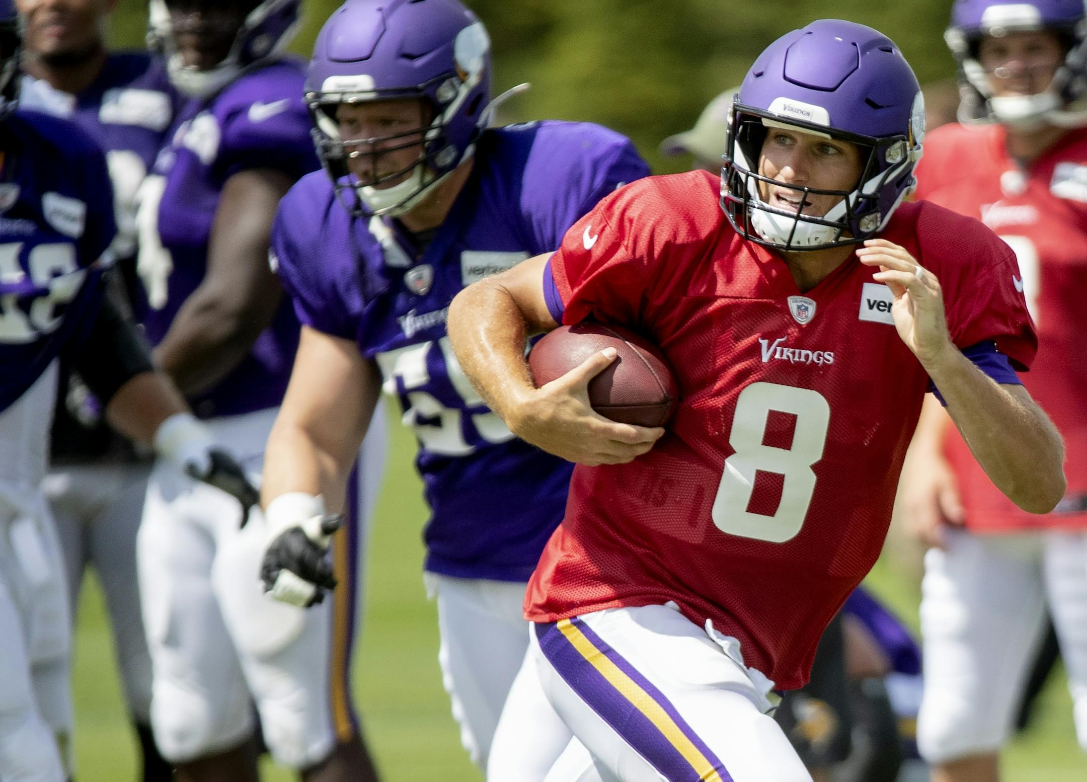 Minnesota Vikings quarterback Kirk Cousins.