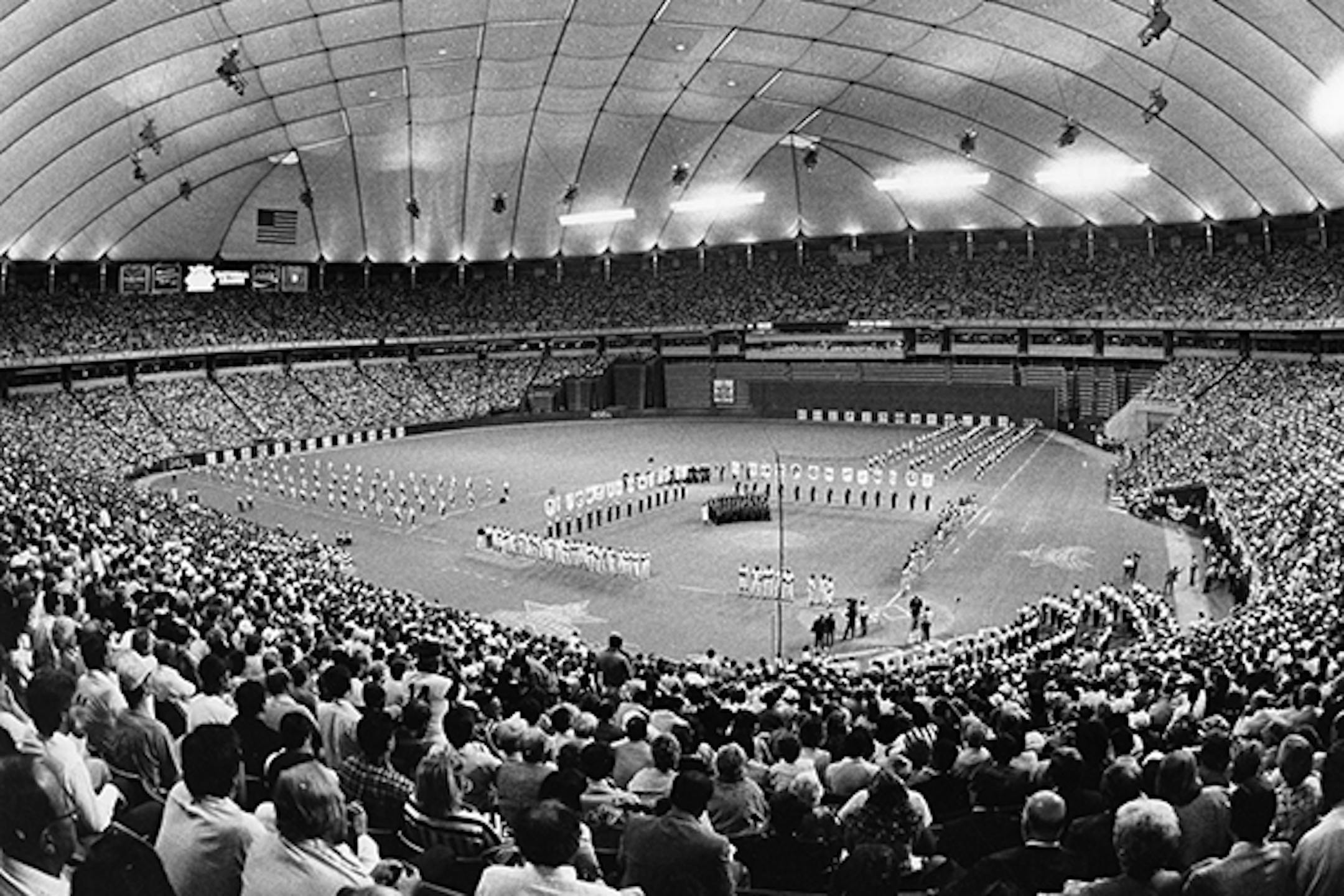 A scene from the 1985 All-Star Game.