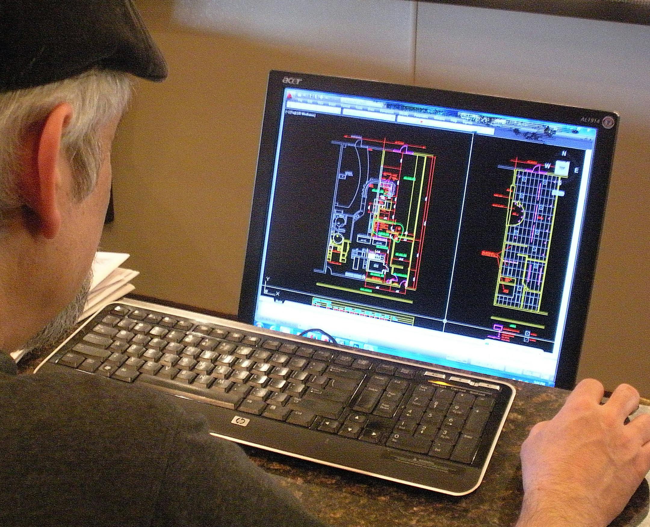 Photo by Jerry Goodrich From design to a 3-D rendering of exactly how the new space will look at Artisan Coffee Bistro.