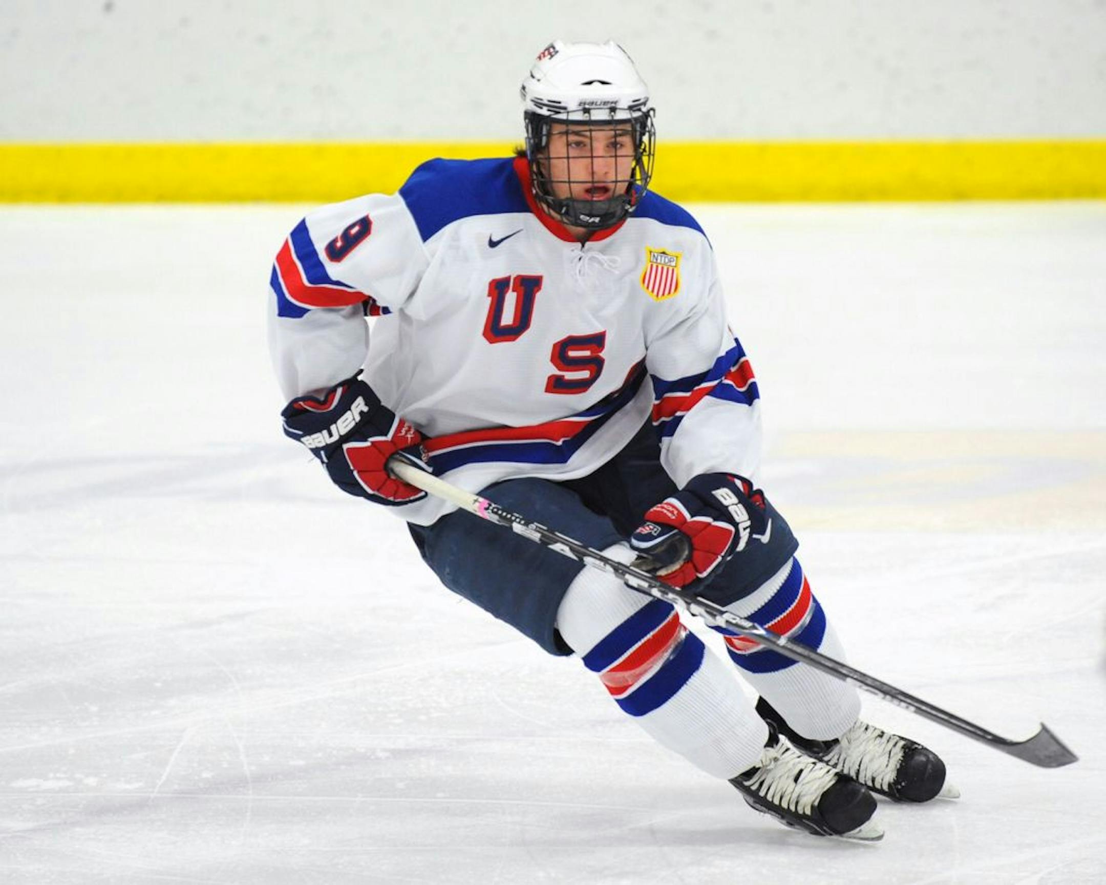Kyle Osterberg, who two years ago led all high school freshmen in scoring at Lakeville South, now plays in the U.S. National Team Development Program. Photo courtesy of Tom Sorensen