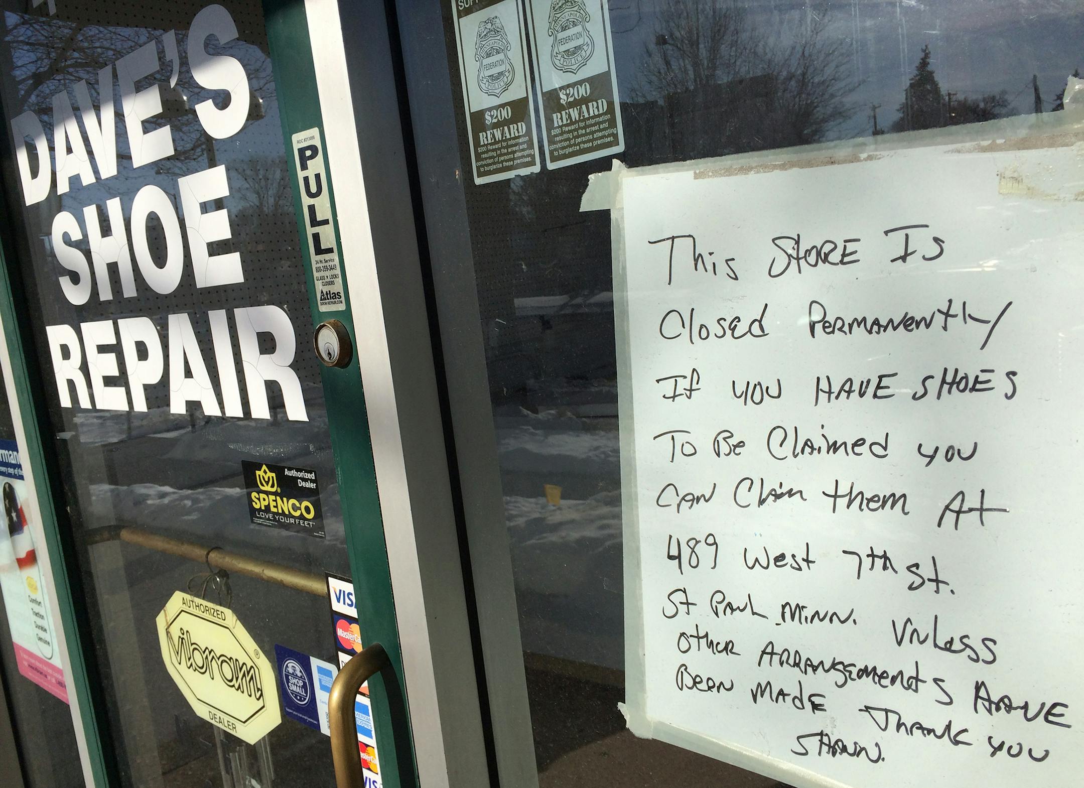 Businesses on the 4400 block of Excelsior Boulevard in St. Louis Park are moving out to make way for a new six-story apartment building.