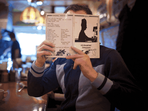 Animation of our new food critic.