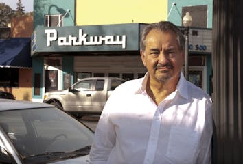 Owner Joe Minjares stands outside of Pepito's Parkway.