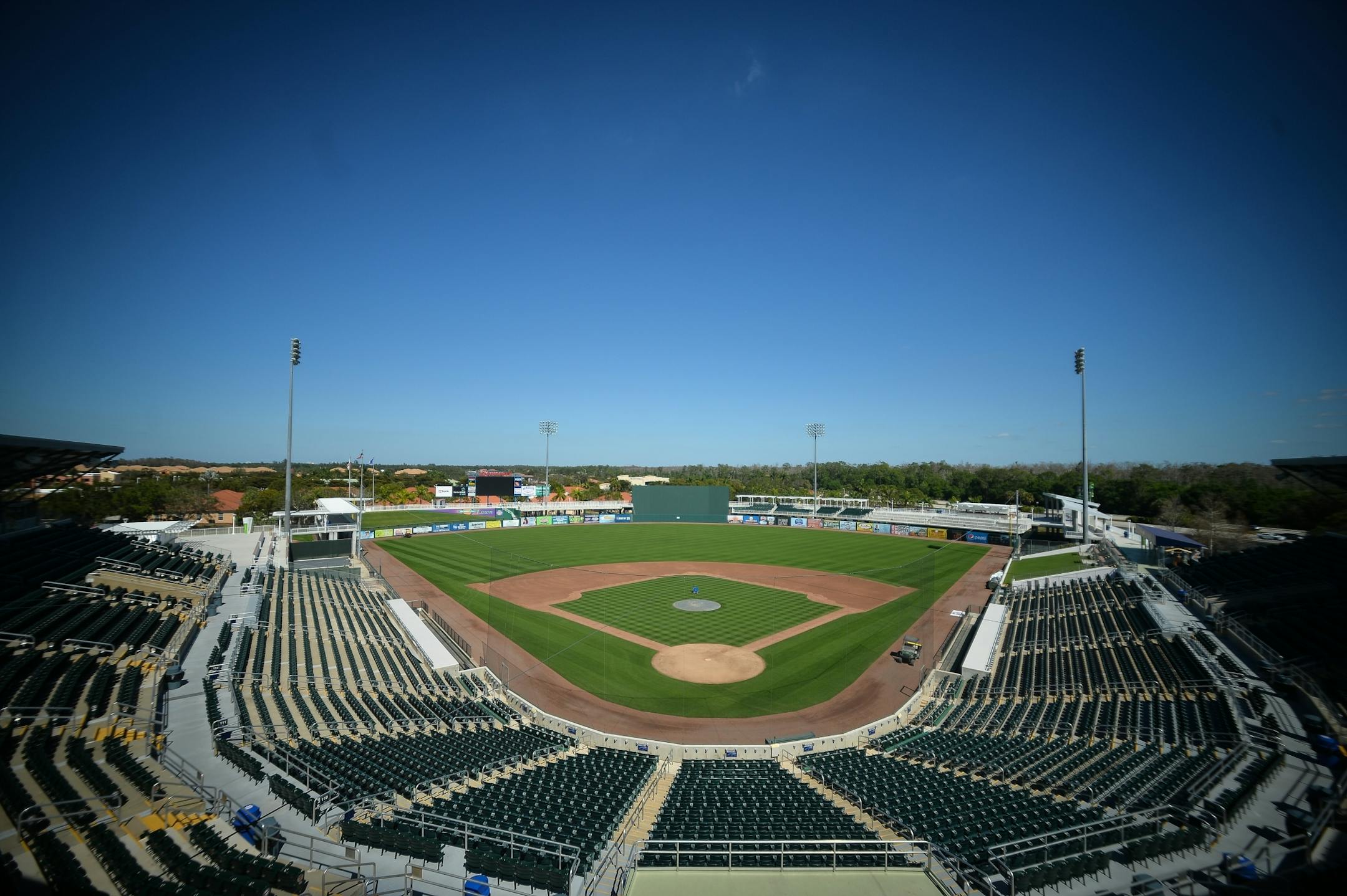 CenturyLink Sports Complex Sunday. Pitchers and catchers are scheduled to report Tuesday for Spring Training.