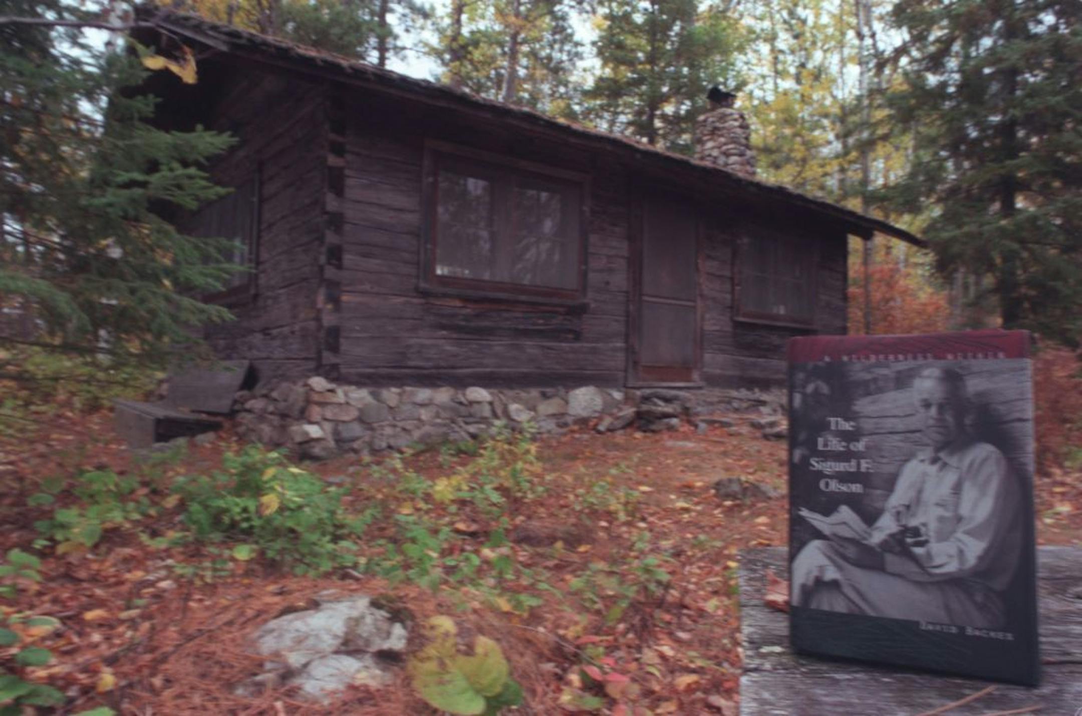 Sigurd Olson's cabin at Listening Point near Ely, Minn.