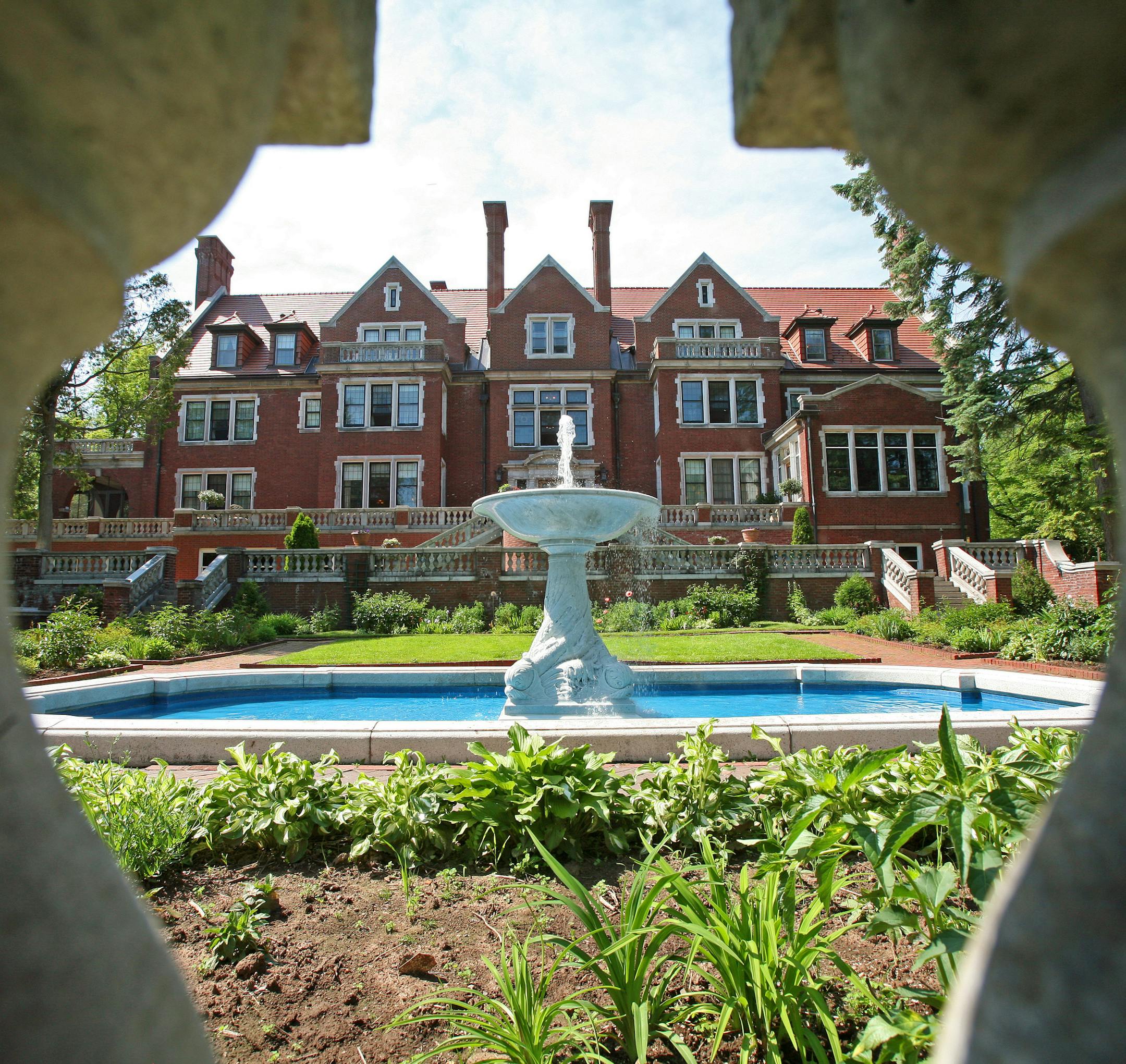 Glensheen, seen from its fence along Duluth&#x2019;s Lake Superior shoreline, has been drawing more visitors with fresh offerings.