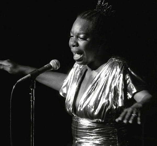 Nina Simone performed at New York City's Lincoln Center for the Performing Arts in June 1985.