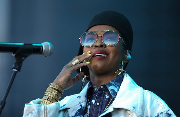Lauryn Hill, who played Soundset at the Minnesota State Fairgrounds in 2017, will perform at Mystic Lake Casino Amphitheater on Friday.