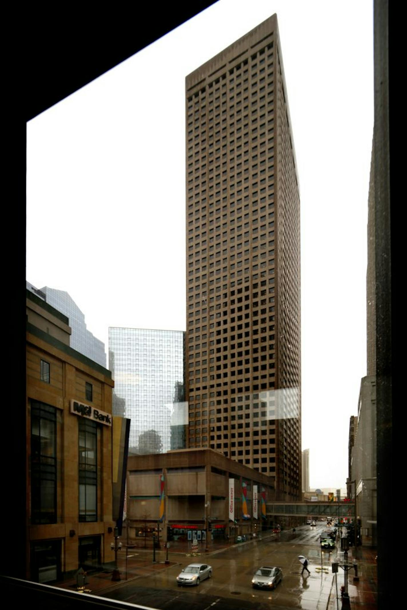 33 South Sixth towered impassively over 6th Street just west of Nicollet Mall on Tuesday.