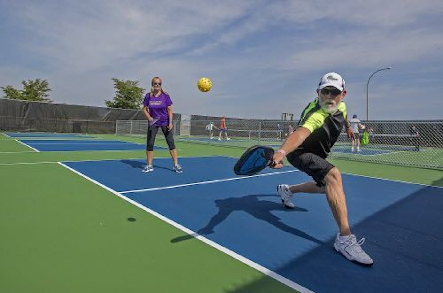 Forest Lake adds pickleball courts as sport's popularity grows