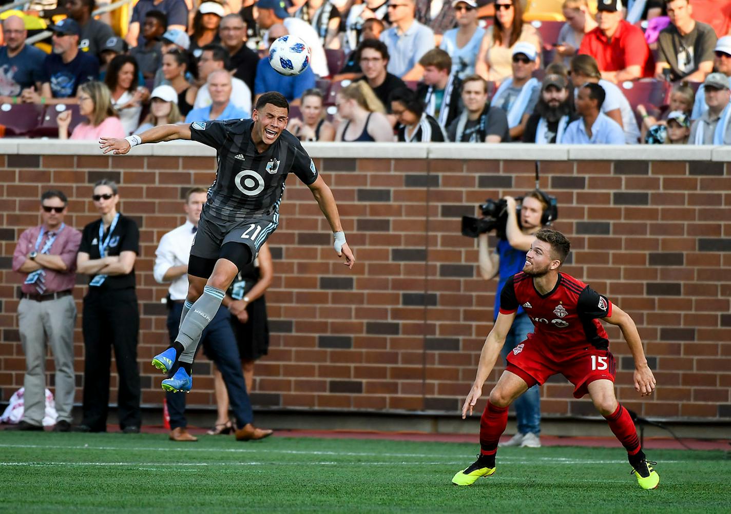 Christian Ramirez (left), known to United fans as 'Superman," has been sent to LAFC in a deal that could bring up to $1 million to the Loons.