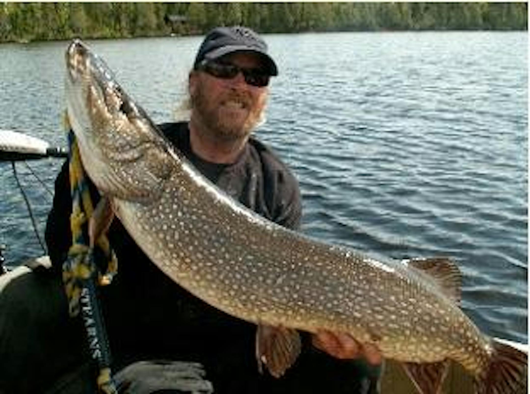 Guide Roger Campbell with a 51" Northern.