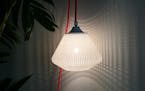 This 3-D-printed lampshade from Dutch designer Studio Jelle is one of several home accessories available on shapeways.com, a marketplace for 3-D-print