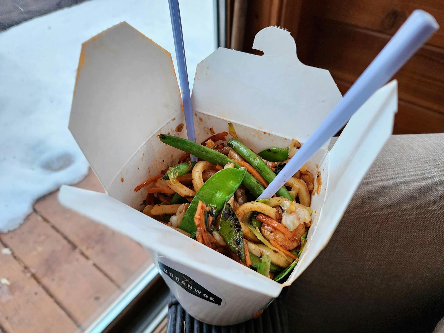 Stir-fry bowl from Urban Wok.