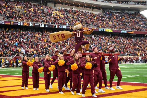 Goldy Gopher and the rest of Minnesota's football faithful are waiting to hear when they can "row the boat" in 2020.