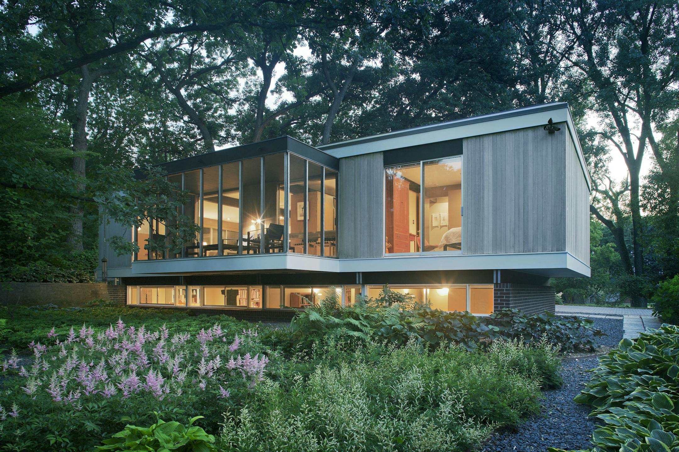Babcock House from Larry Millett's book Minnesota Modern - Architecture and Life at Midcentury. Credit Pete Sieger