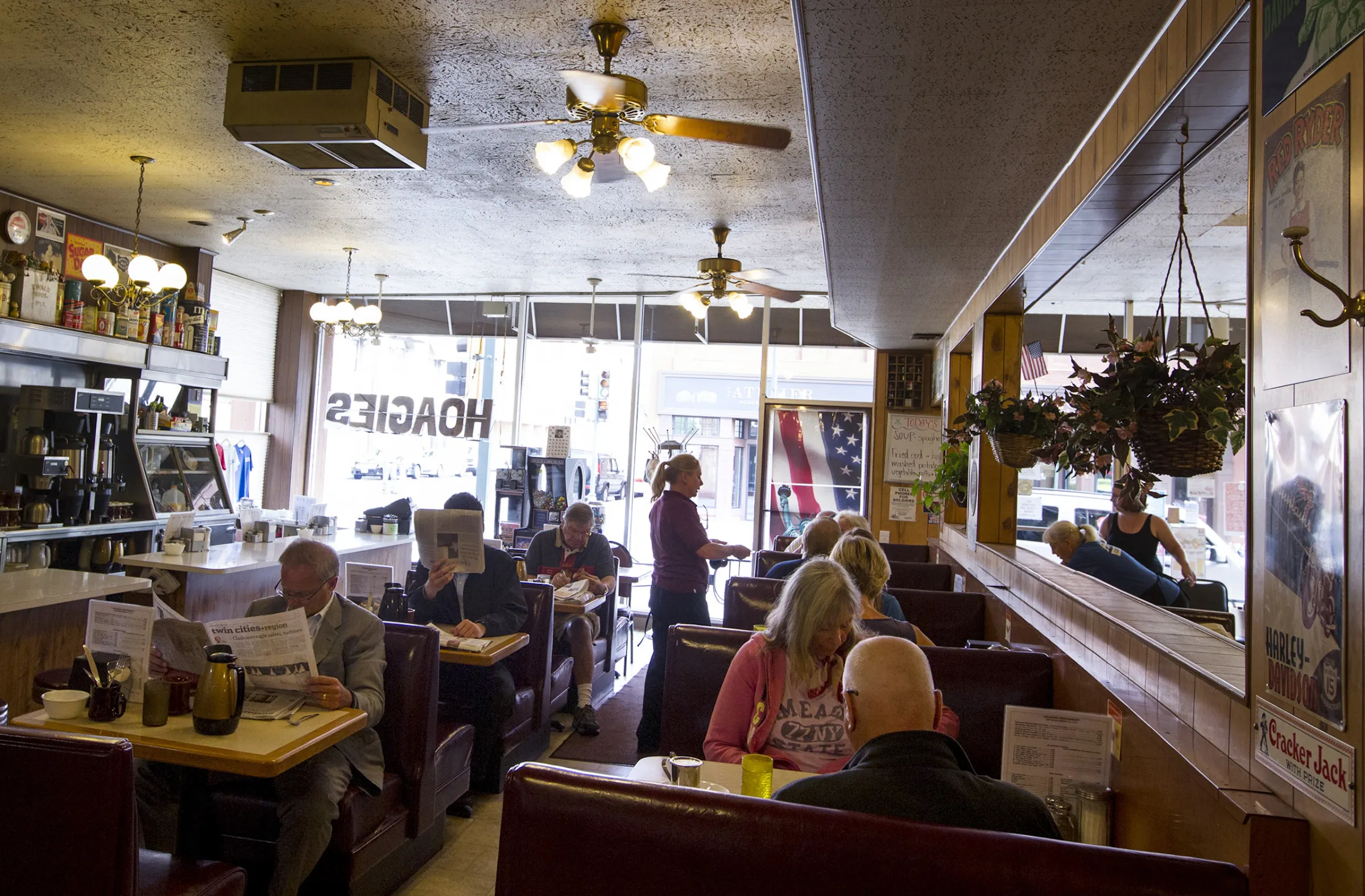 Quaint Hopkins diner calls out candidate for filming ad inside without permission