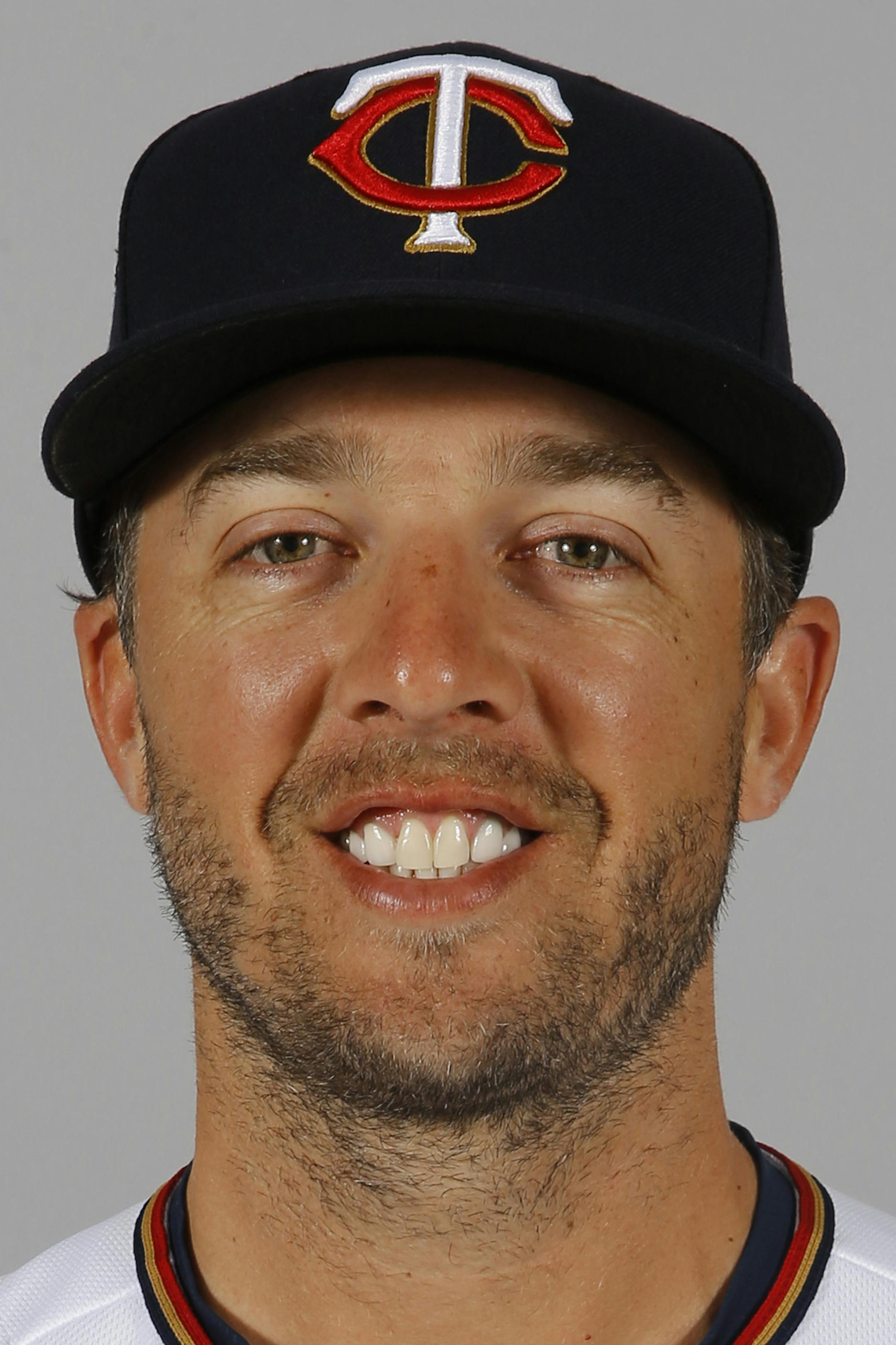 This is a 2016 photo of pitcher Brandon Kintzler of the Minnesota Twins baseball team. This image reflects the 2016 active roster as of March 1, 2016, when this image was taken. (AP Photo/Patrick Semansky) ORG XMIT: OTK