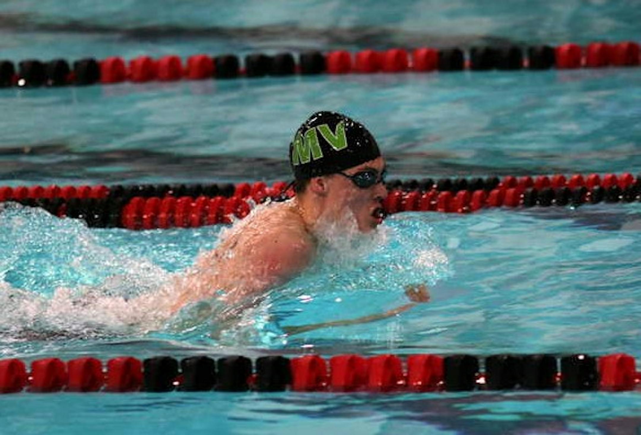 Mounds View swimmer Will Quackenbush will compete in two individual events and two relays for the Mustangs at the boys' swimming state meet. Submitted photo