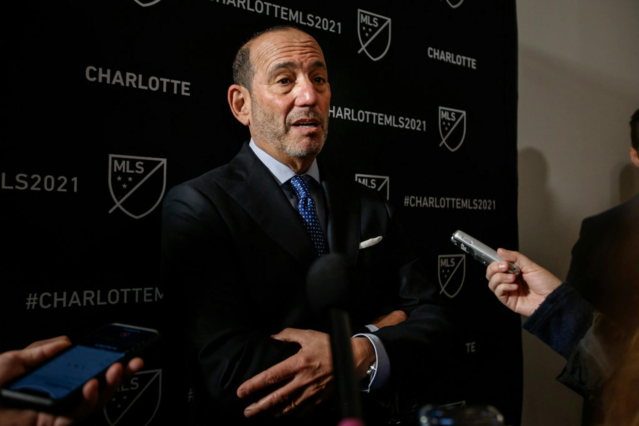 MLS commissioner Don Garber,