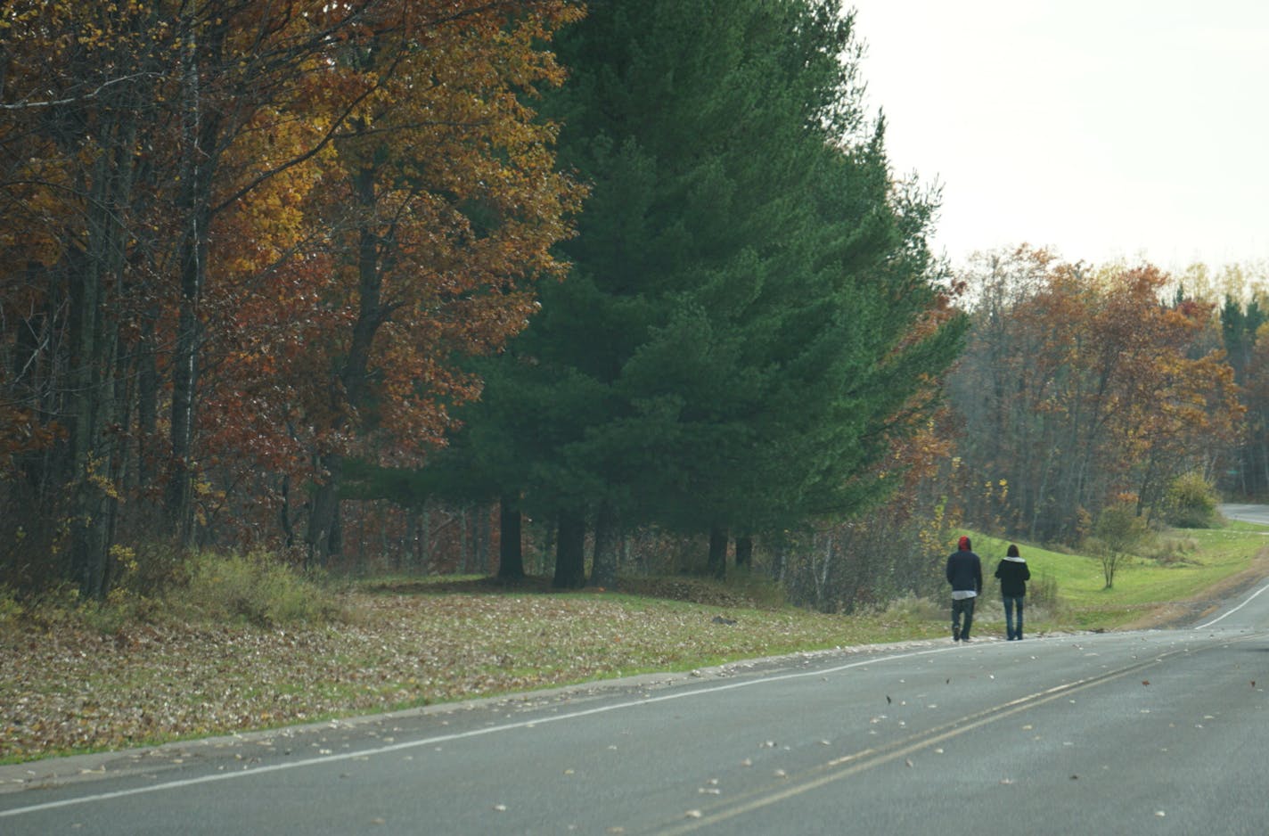 Hwy. 169 runs through the Mille Lacs Indian Reservation. It's a busy highway and a popular path for reservation residents to take.