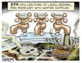 Sack cartoon: EPA's water standards
