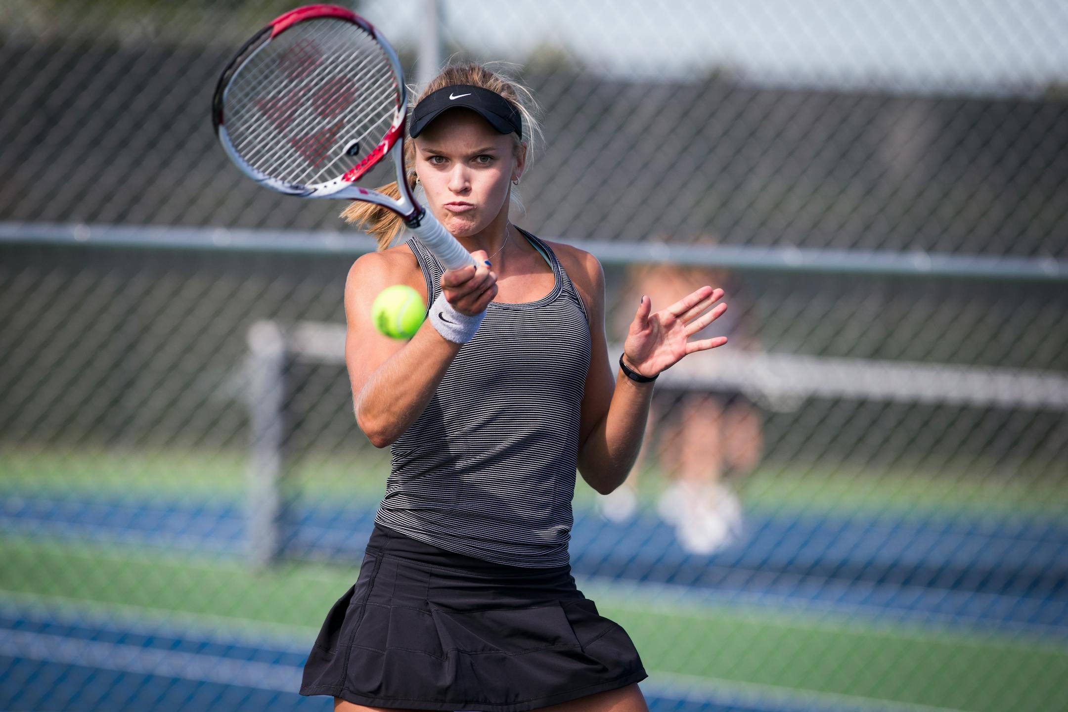 Eastview girls' tennis player Jordan Kopfer.
