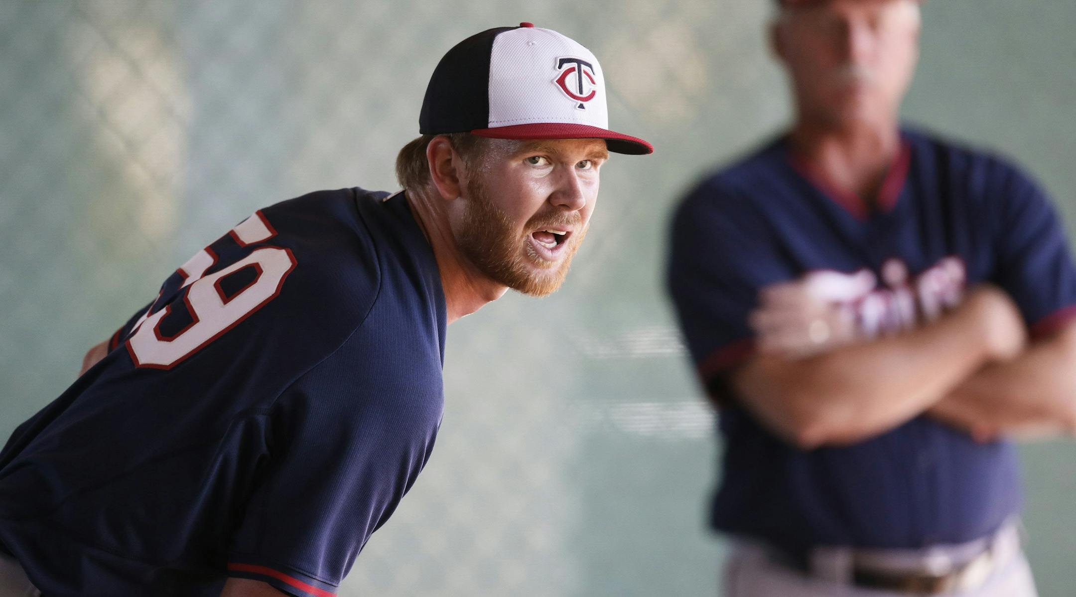 Righthanded reliever Michael Tonkin was called up from Class AAA Rochester on Sunday. He will replace Brian Duensing, who will be on paternity leave.