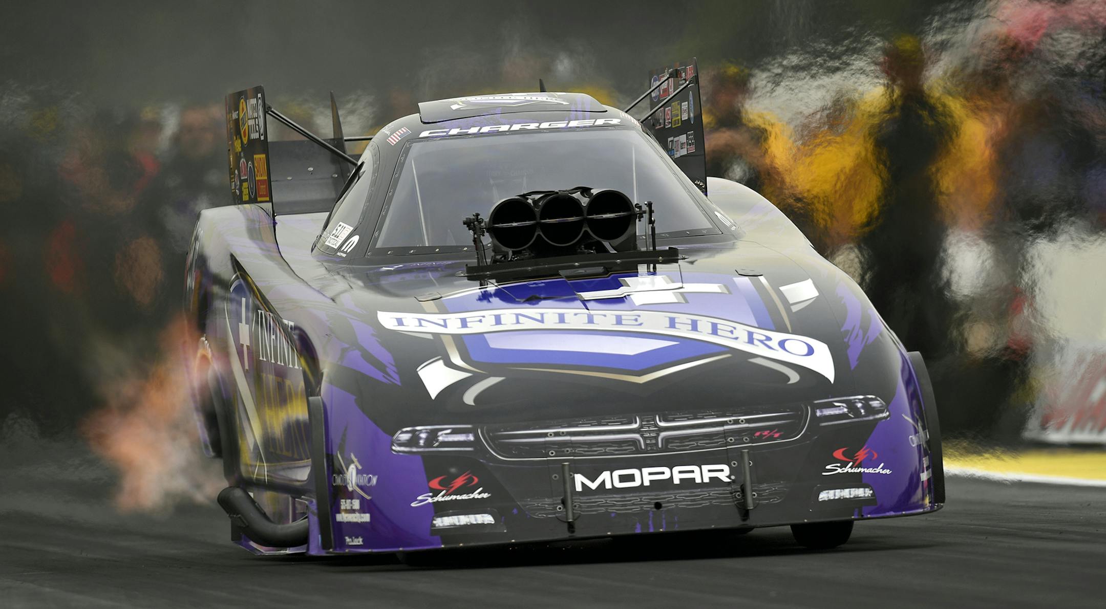 Jack Beckman became a first-time winner at Brainerd, charging to victory in the Funny Car competition at the Lucas Oil NHRA Nationals on Sunday.