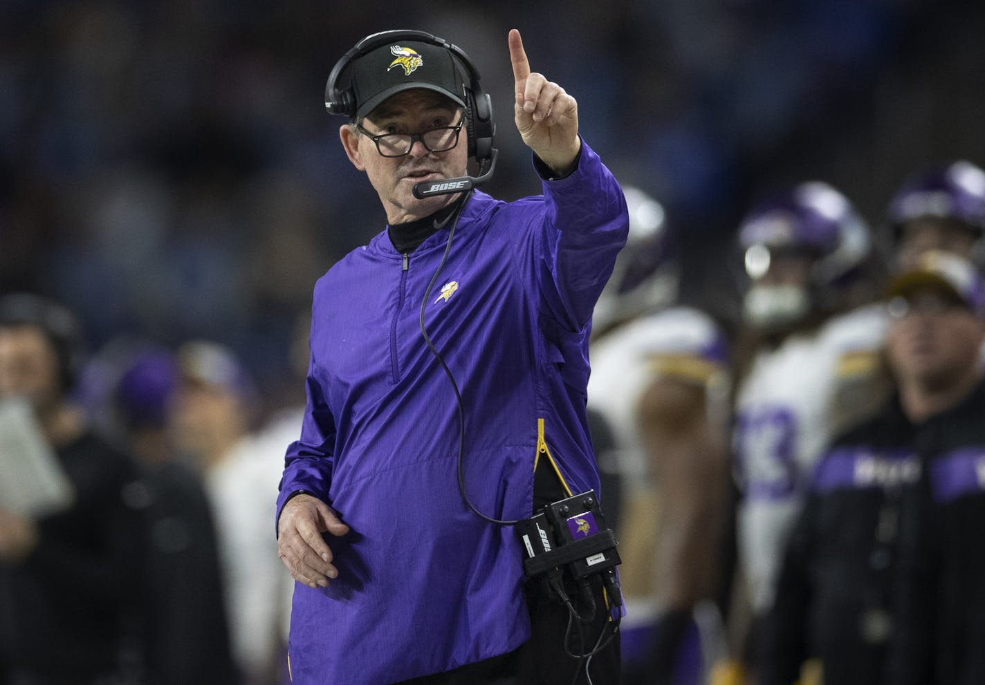 Vikings head coach Mike Zimmer has tweaked his staff already this offseason.