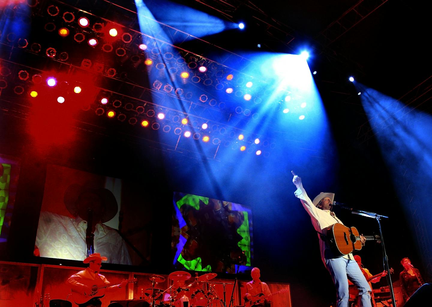 Country singer Alan Jackson performed at We Fest in 2007.