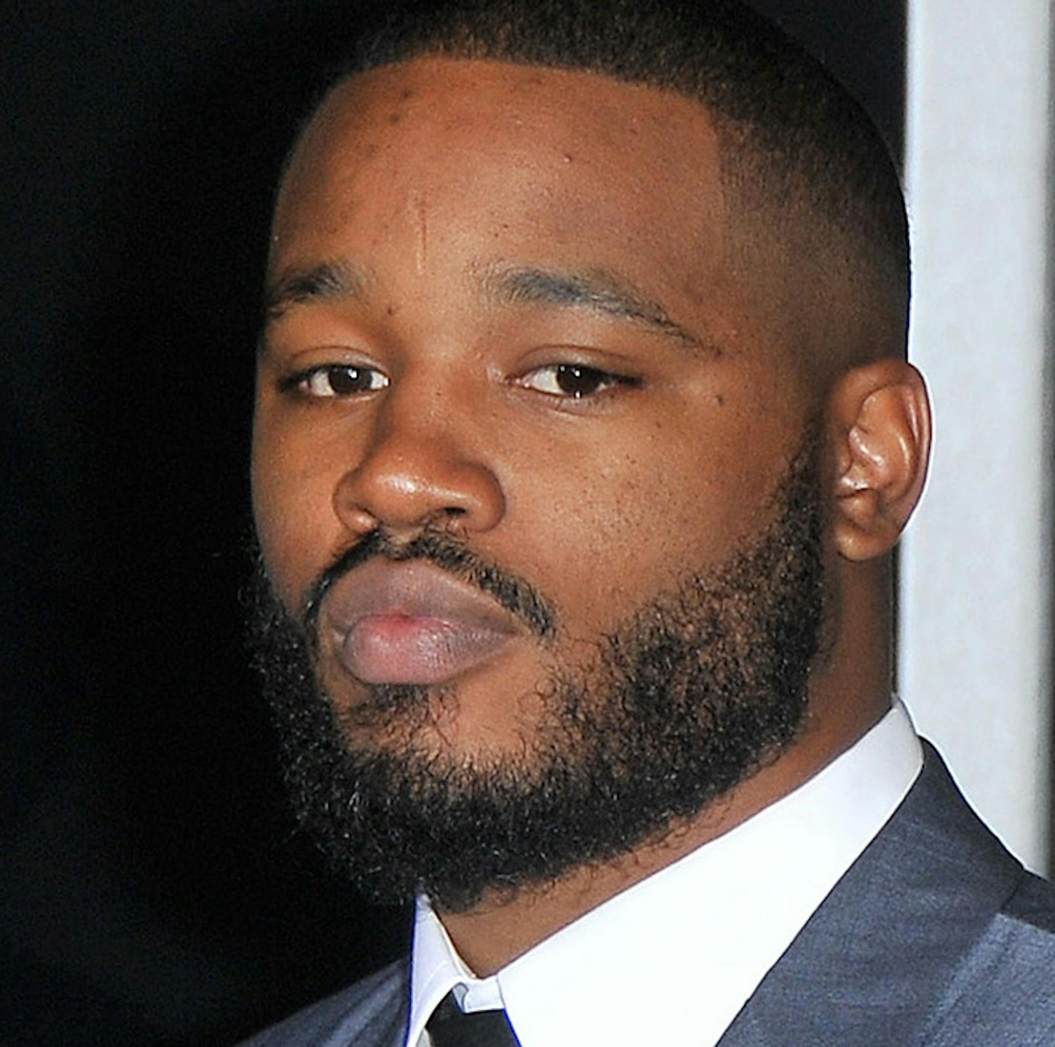 Director Ryan Coogler arrives at the "Creed" Los Angeles Premiere held at the Regency Village Theater on Thursday, Nov. 19, 2015 in Westwood, Calif. (Sthanlee B. Mirador/Sipa USA/TNS) ORG XMIT: 1177295
