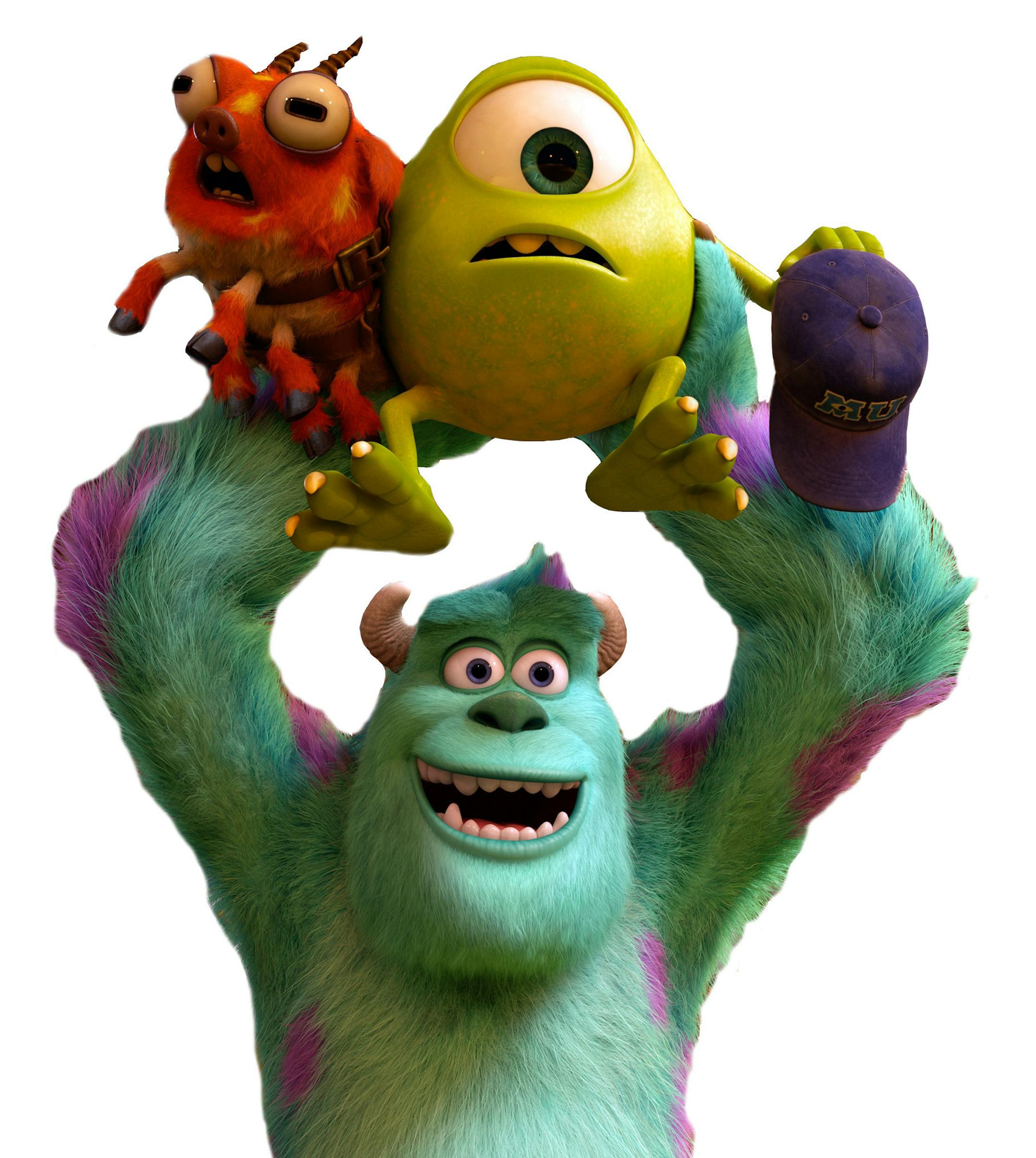This film publicity image released by Disney-Pixar shows a scene from "Monsters University." (AP Photo/Disney-Pixar) ORG XMIT: MIN2013061714394361 ORG XMIT: MIN1306180830537895 ORG XMIT: MIN1306191248468273