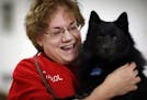 Carol Ouhl worked with Finn at the Twin Cities Obedience Training Club. Ouhl, who retired in November after 50 years at Securian Life in St. Paul, has
