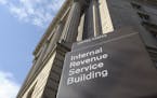 FILE - This March 22, 2013 file photo shows the exterior of the Internal Revenue Service (IRS) building in Washington. The Trump administration is lif