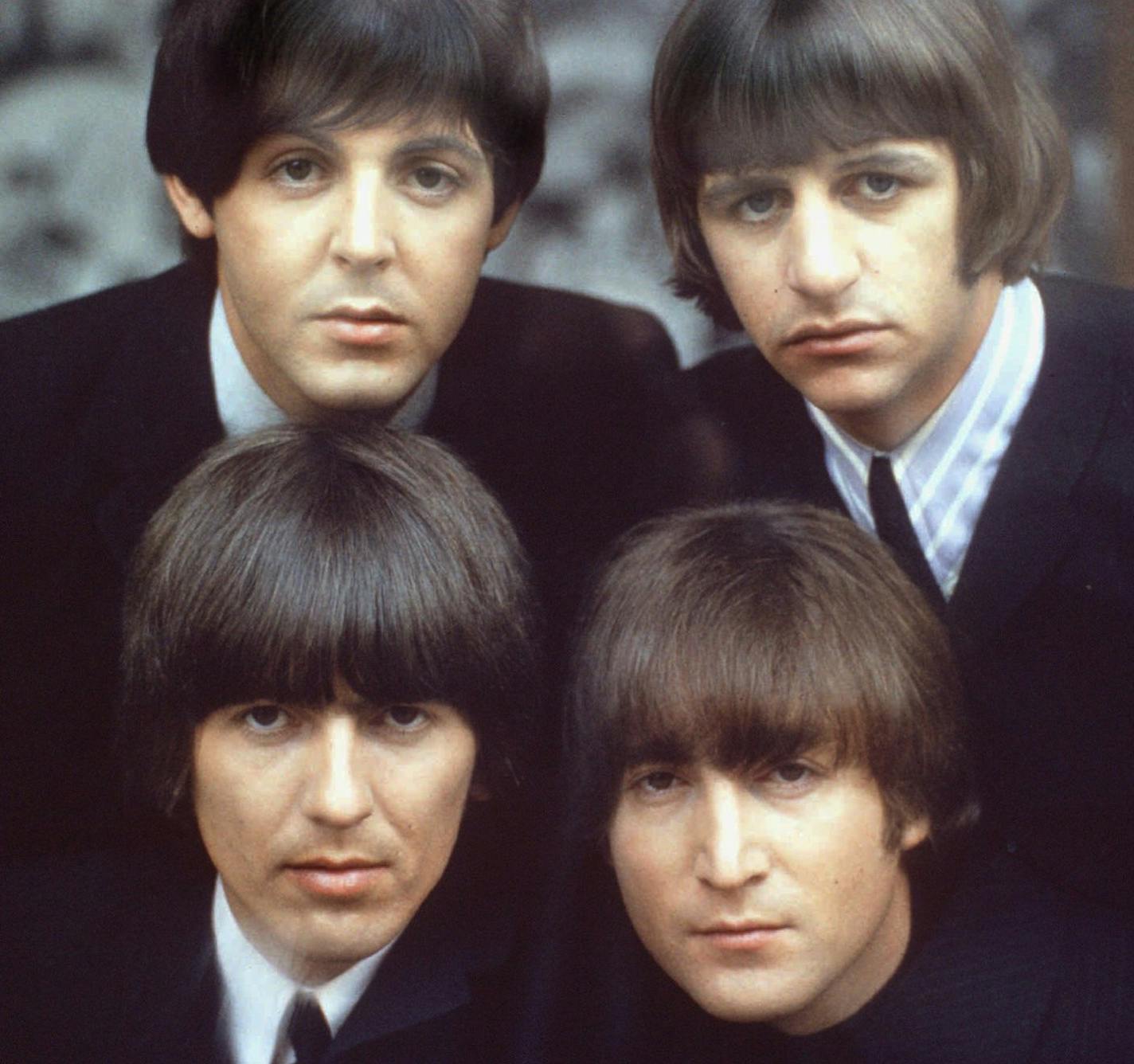 ADVANCE FOR FRIDAY PMS, NOV. 17--FILE--By early 1965, when this photograph was taken, the Beatles were an accepted phenomenon. Later in the year, the British rock group made their second tour of the USA where they played mainly in stadiums, including the Shea Stadium concert in New York before 55,600 people. The definitive history of the Beatles will be told in the band's own words in a six-hour special which will air over three nights, Nov. 19, 22 and 23, on ABC. Clockwise, from top left, are: