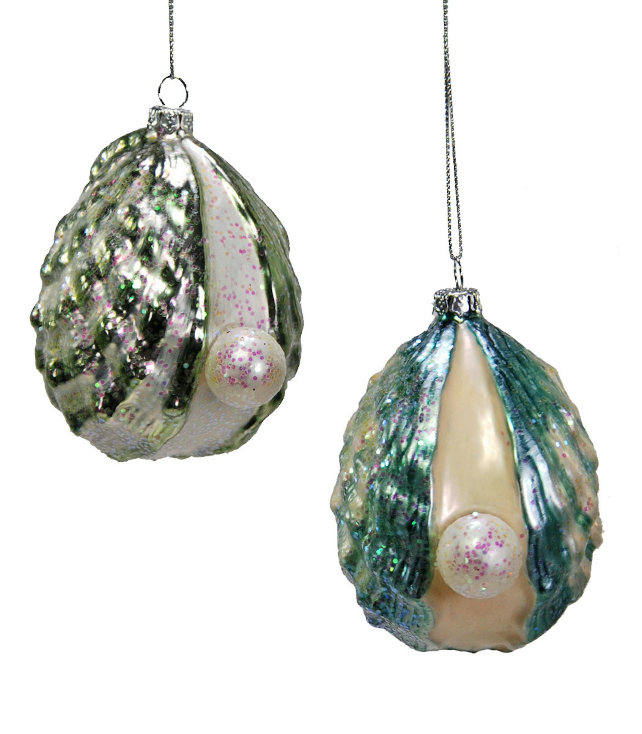 Provided photo Oyster ornaments from Katherine's Collection.