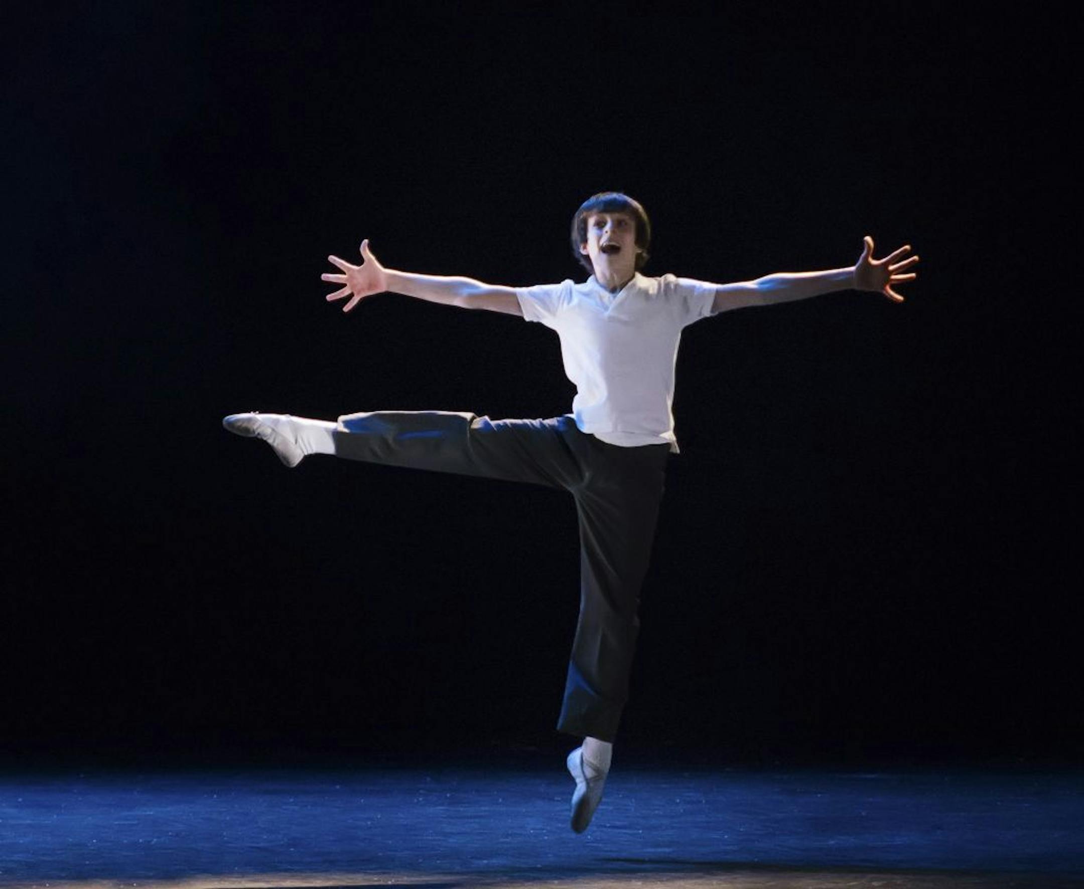 Kyland Hetherington in "Billy Elliot"