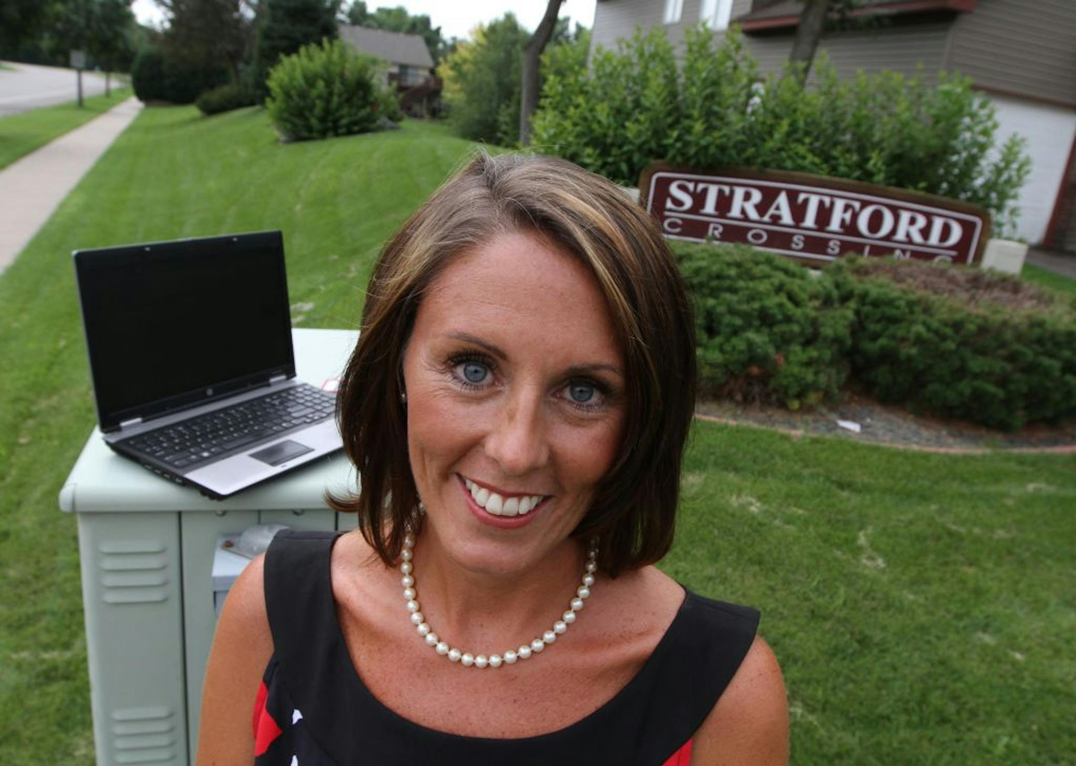 Five years ago, Traci Lehman, president of Cities Management, let a Brooklyn Park homeowner's association that she had been managing, use the same software that she uses to manage the association. Based on the success of that experiment - and the dwindling fortunes of so many housing associations battling declining revenues - she decided to create a new and unique on-line tool that homeowner's associations can use to manage maintenance, meetings and their financials. Photographed at the Stratfor