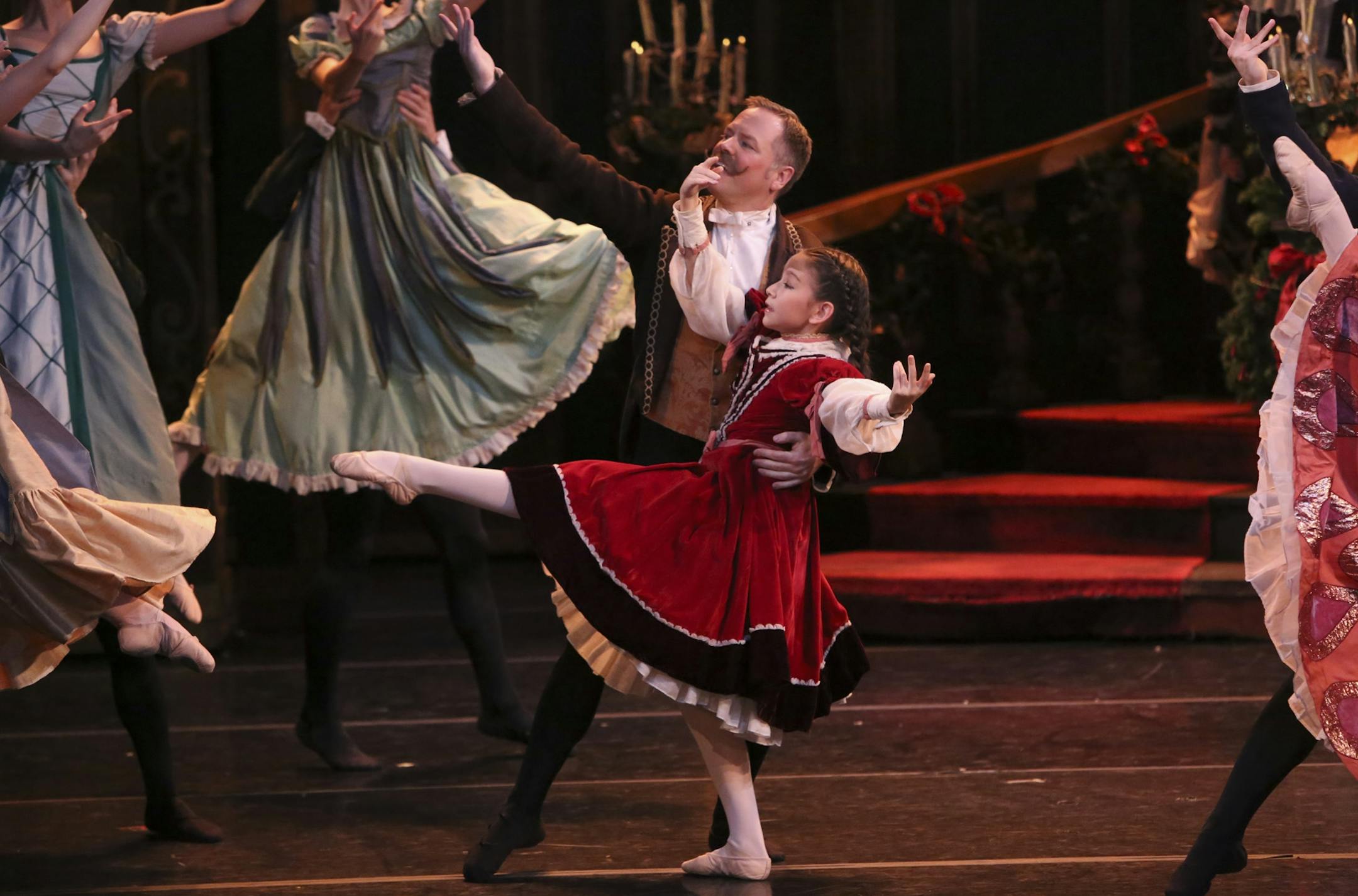 Dancers performed the Nutcracker for the audience at the Colwes Center in Minneapolis Min., Friday December 14, 2012.